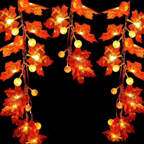Linterna O Maple Pumpkins Para Fiesta De Halloween En El Jar