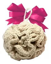 Comprar Esponja Baño Exfoliante Pompon Cuidado Corporal Flor Lavable
