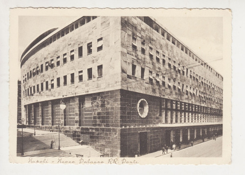 1936 Arquitectura Postal Palazzo Delle Poste Napoles Italia