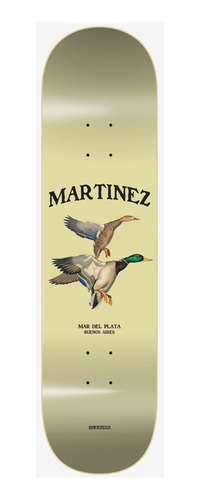 Tabla Skate Cleaver Martinez Ducks Cream 8.25 