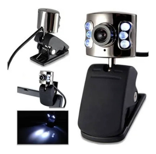 Camara Web 800 X 600 Pixel Vision Nocturna Led Microfono Usb