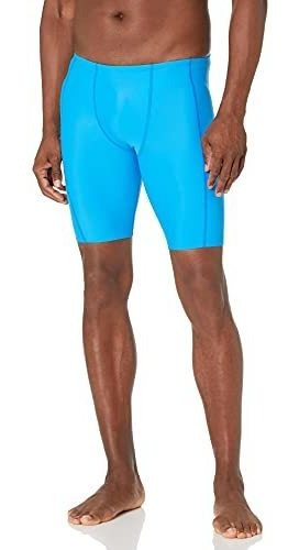 Essentials Hombre Swim Jammer, Azul, Lvdl8