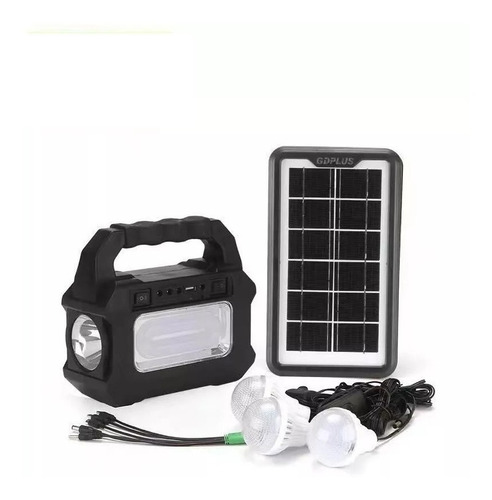 Kit Solar Emergencia Camping 220v Ampolletas 36hrs - Energí