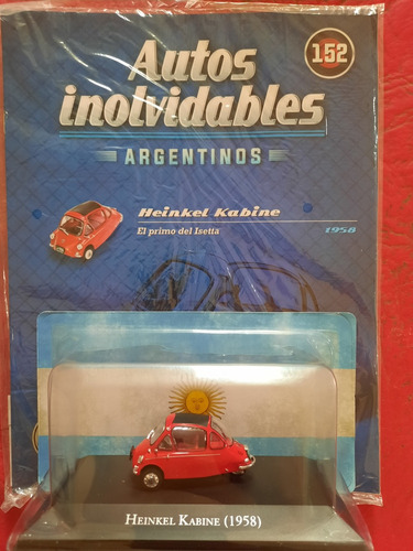 Autos Inolvidables Argentinos N152 Heinkel Kabine