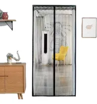 Comprar Cortina Mosquitera Magnética Puerta 90x210 Malla Mosquitero
