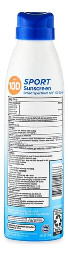 Protector Solar Spf 100 Equate Sunscreen En Spray *sk