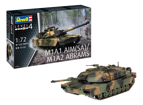 Revell 1:72 M1a1 Aim(sa)/m1a2 Abrams 03346 Milou