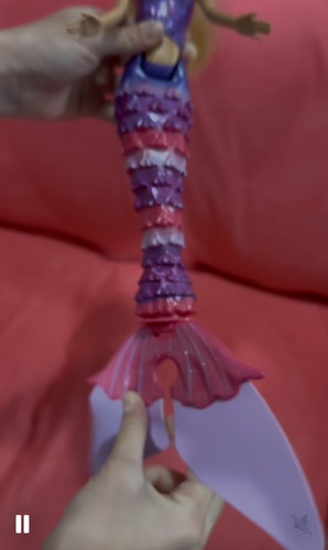 Muñeca Barbie Sirena Swim & Dance En Un Cuento De Sirenas (Usado)