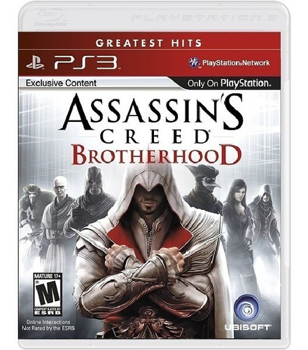 Assassin's Creed Brotherhood - Mídia Física Ps3