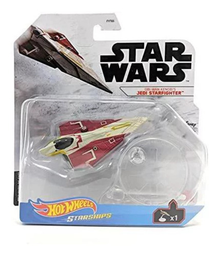 Hotwheels Starships Star Wars Obiwan Kenobi Jedi Starfighter