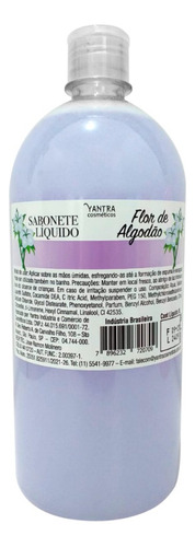 Sabonete Liquido 1 Litro - Flor De Algodão