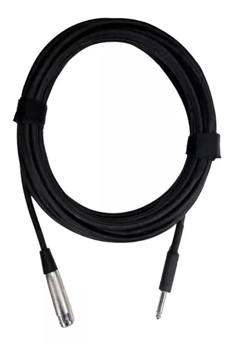 Cable Canon Xlr A Plug 6.5mm Para Microfono 6 Metros