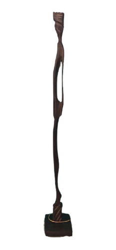 Figura Escultura Talla De Madera Africana