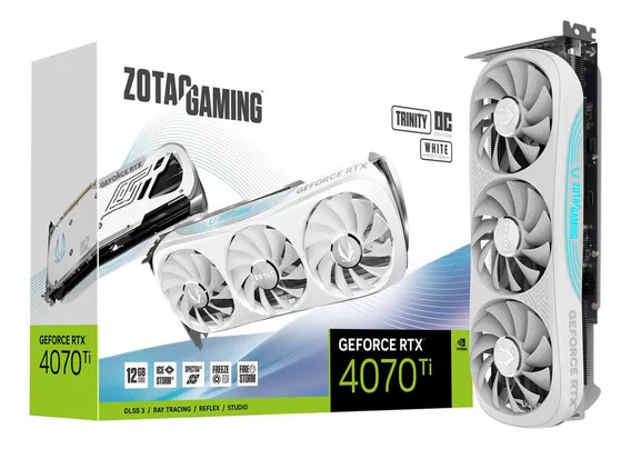 Tarjeta De Video Zotac Rtx 4070 Ti Trinity Oc 12gb Gddr6x