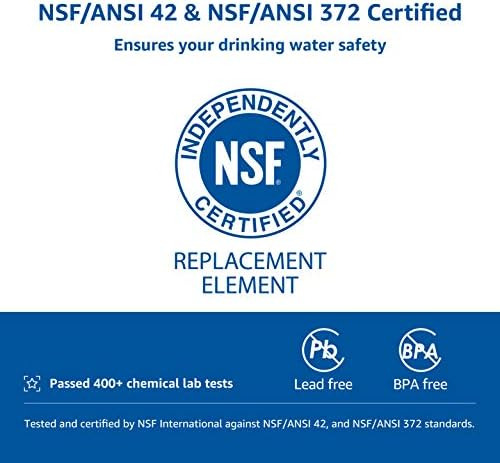 Filtro De Agua Para Jarra Con Certificación Nsf Filterlogic,
