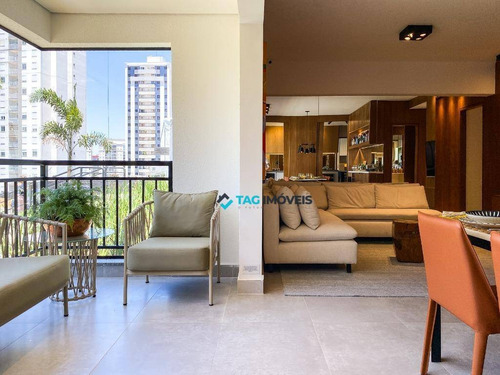 Imagem 13 de 30 de Apartamento Com 3 Dormitórios À Venda, 123 M² Por R$ 905.046,00 - Taquaral - Campinas/sp - Ap2377
