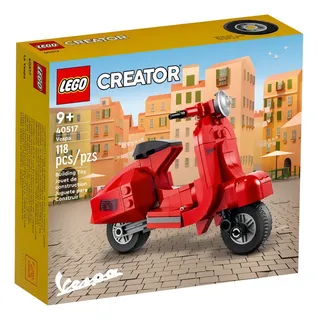 Lego Creator Expert Vespa Roja - 40517 - 118 Pz