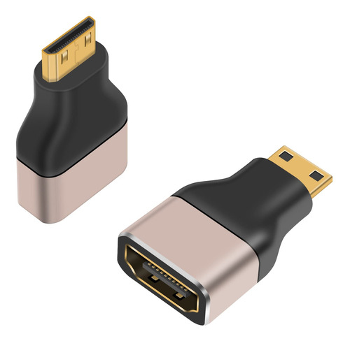 Duttek Adaptador Mini Hdmi Macho A Hdmi Hembra De 8 K, Adapt