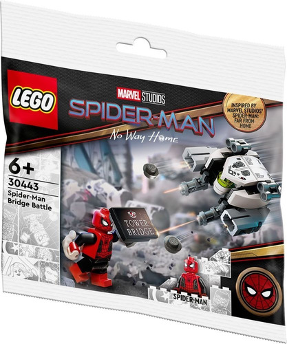 Imagen 1 de 3 de Lego Batalla En El Puente De Spider-man Marvel Studios 30443