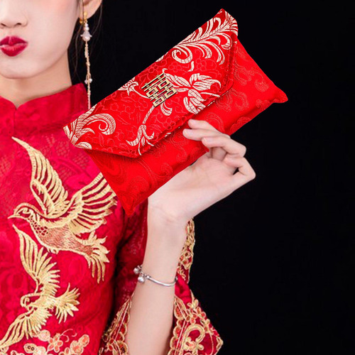 2 Sobres Rojos De Boda China, Sobres Para Dinero De La ,