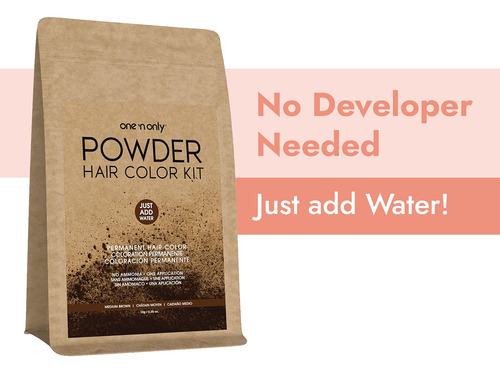 Kit De Coloración De Cabello En Polvo One 'n Only Medium Bro