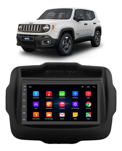 Kit Multimidia Android 7 Polegadas Renegade 15 17 19 21 24