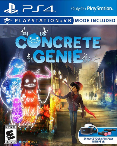 Concrete Genie C/ Vr Mode - Ps4 - Mídia Física