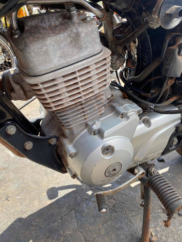 Imagem 2 de 9 de Motor Completo Honda Fan 125 2014 Partida Elétrica C/ Nota