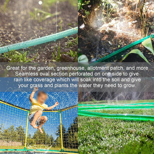 # Manguera De Riego Plana Con Agujeros, Manguera De Riego