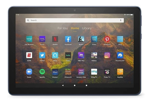Imagen 1 de 2 de Tablet  Amazon Fire HD 10 2021 KFTRWI 10.1" 32GB denim y 3GB de memoria RAM