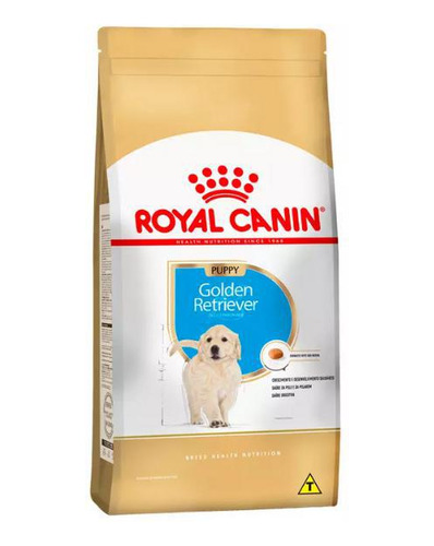 Ração Royal Canin Golden Retriever Cães Filhotes 12 Kg