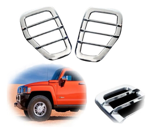 Cuartos Cromados Hummer H3 Protector