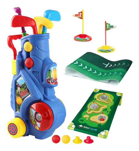 Juego De Maleta De Golf Para Niños, Juguetes Estilo B