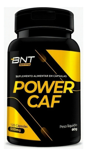 Suplemento Alimentar Power  Caf 500mg (120 Caps) Bionutrir