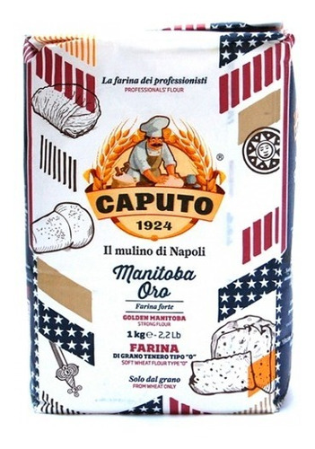 Harina Premium  Fuerte Caputo Manitoba Oro 1 Kg (italiana)