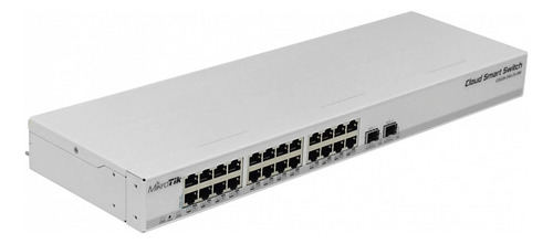 Switch Mikrotik 24 Puertos Gigabit Con 2 Puertos Clickbox