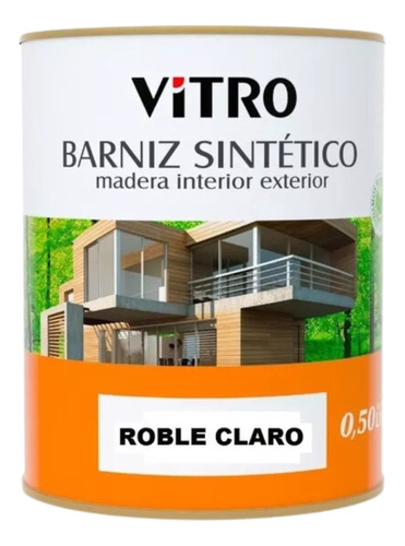 4lt Barniz Sintetico Con Color Interior Exterior Vitro 