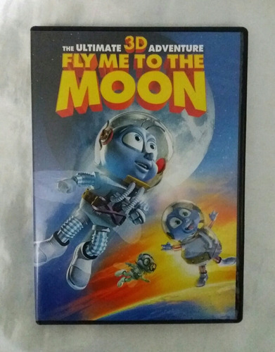 Fly Me To The Moon Llevame A La Luna Dvd 3d Original Oferta