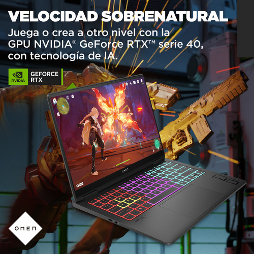 Omen Transcend Laptop 14-fb0004la Intel Core Ultra 9 32GB RAM 2TB SSD Geforce RTX 4070 14" 2,8K 120Hz