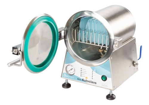 Imagem 4 de 4 de Mini Autoclave Silver 5 Litros Biotron C/registro Na Anvisa