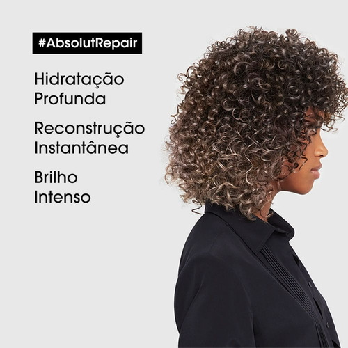 L'oréal Absolut Repair Gold Quinoa Kit Sham + Cond + Máscara