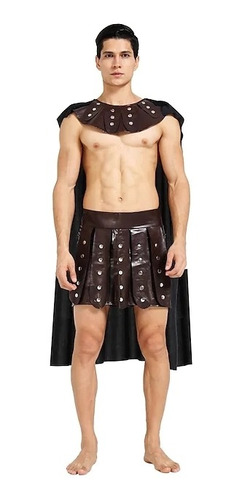 Imagen 1 de 2 de Disfraz Gladiador Romano Talla S/m Halloween 