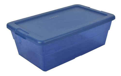 Caja De Plástico 5.7 L Azul