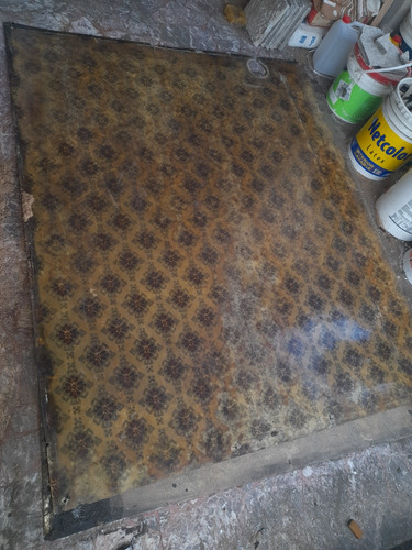 Chapa. Lisa De Fibra De Vidrio 150 X 180 Aprox Con Detalles (Usado)