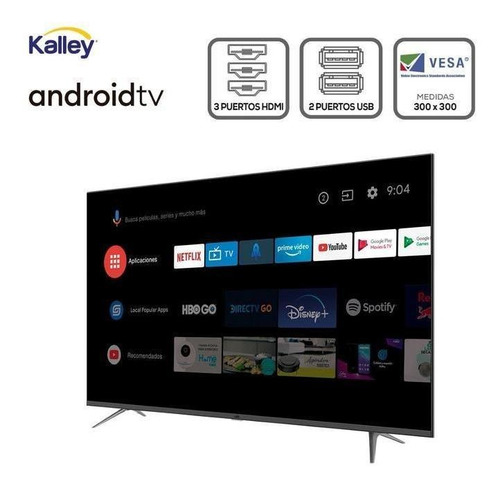 Imagen 7 de 8 de Televisor Kalley 50 Smart Bluetooth K-atv50uhd Android