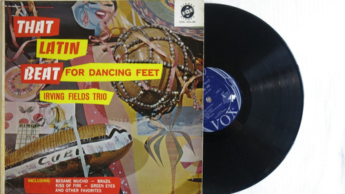 Vinyl Vinilo Lp Acetato That Latin Beat For Dancing Feet
