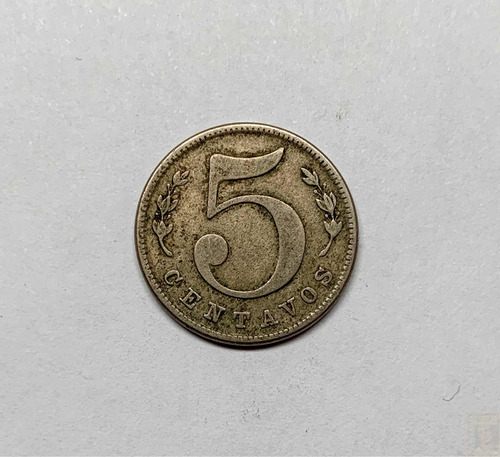 5 Centavos 1886
