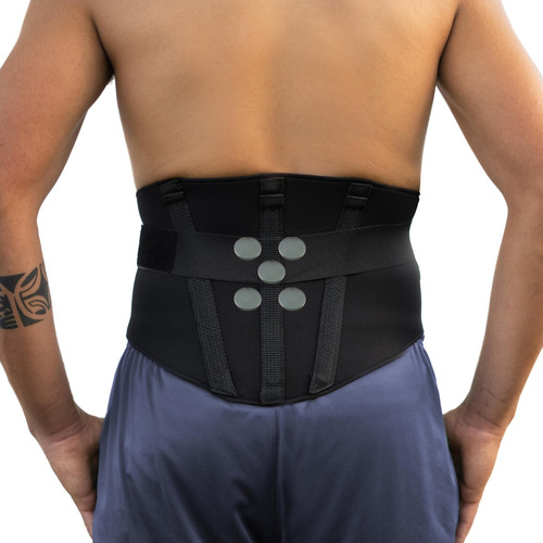 Faja Lumbar Turmalina Magnética Dolor Ciatica Agnovedades