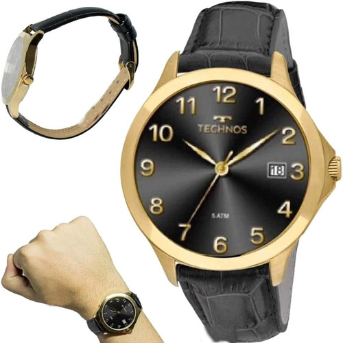 Relógio Technos Masculino Classic Steel 1s13cl/2p