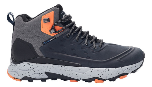 Zapatilla Bota Montagne Outdoor Hombre Bleeker Gris-nja Cli